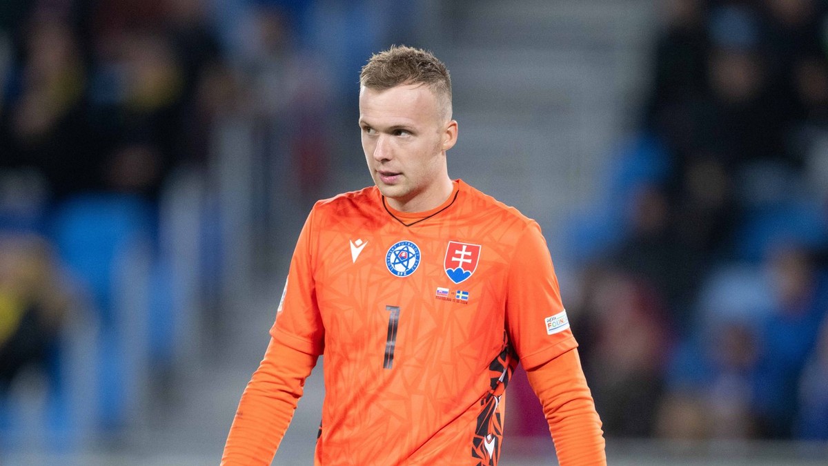 Slovenský futbalový brankár Marek Rodák. 