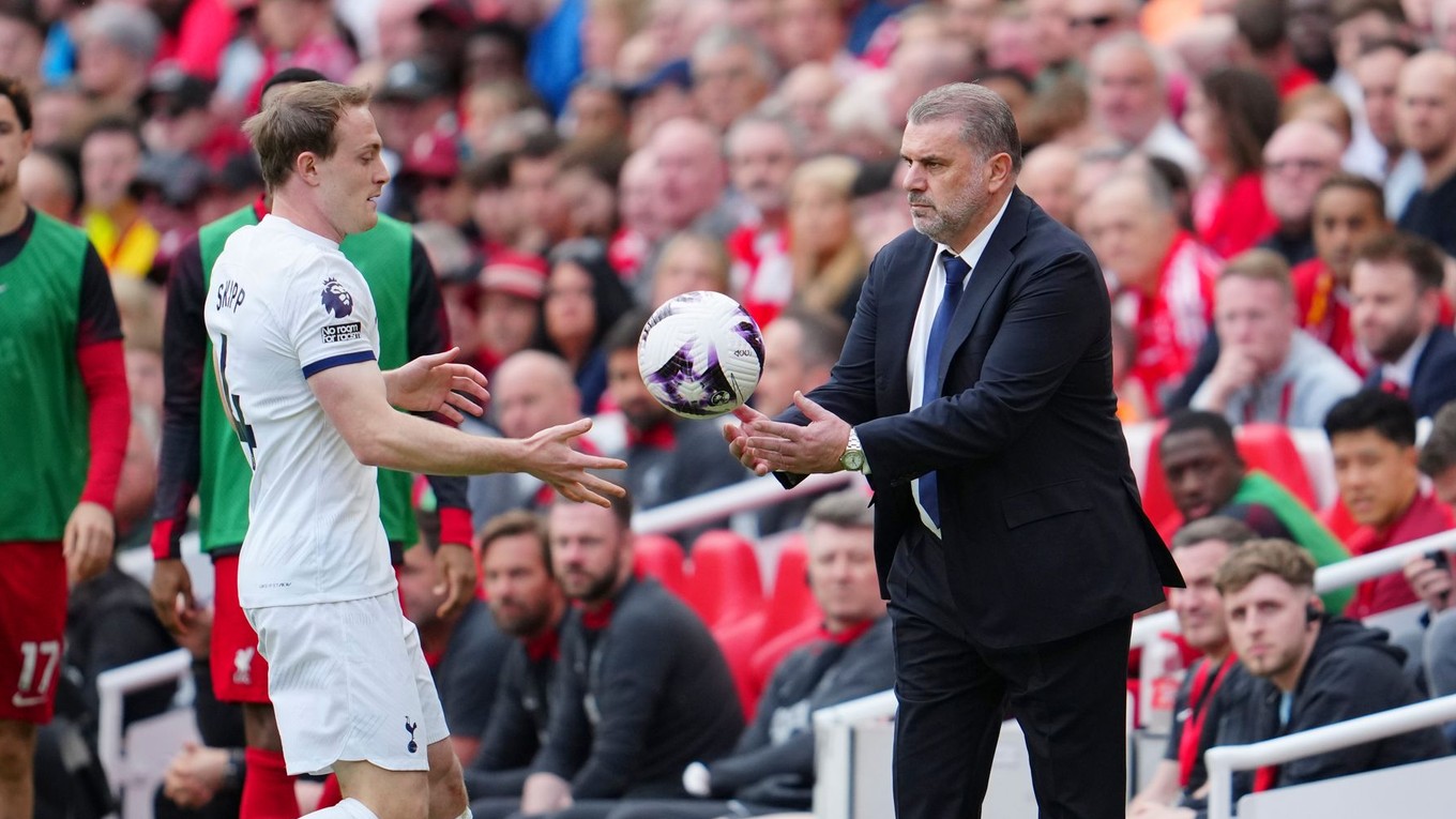 Tréner Ange Postecoglou.