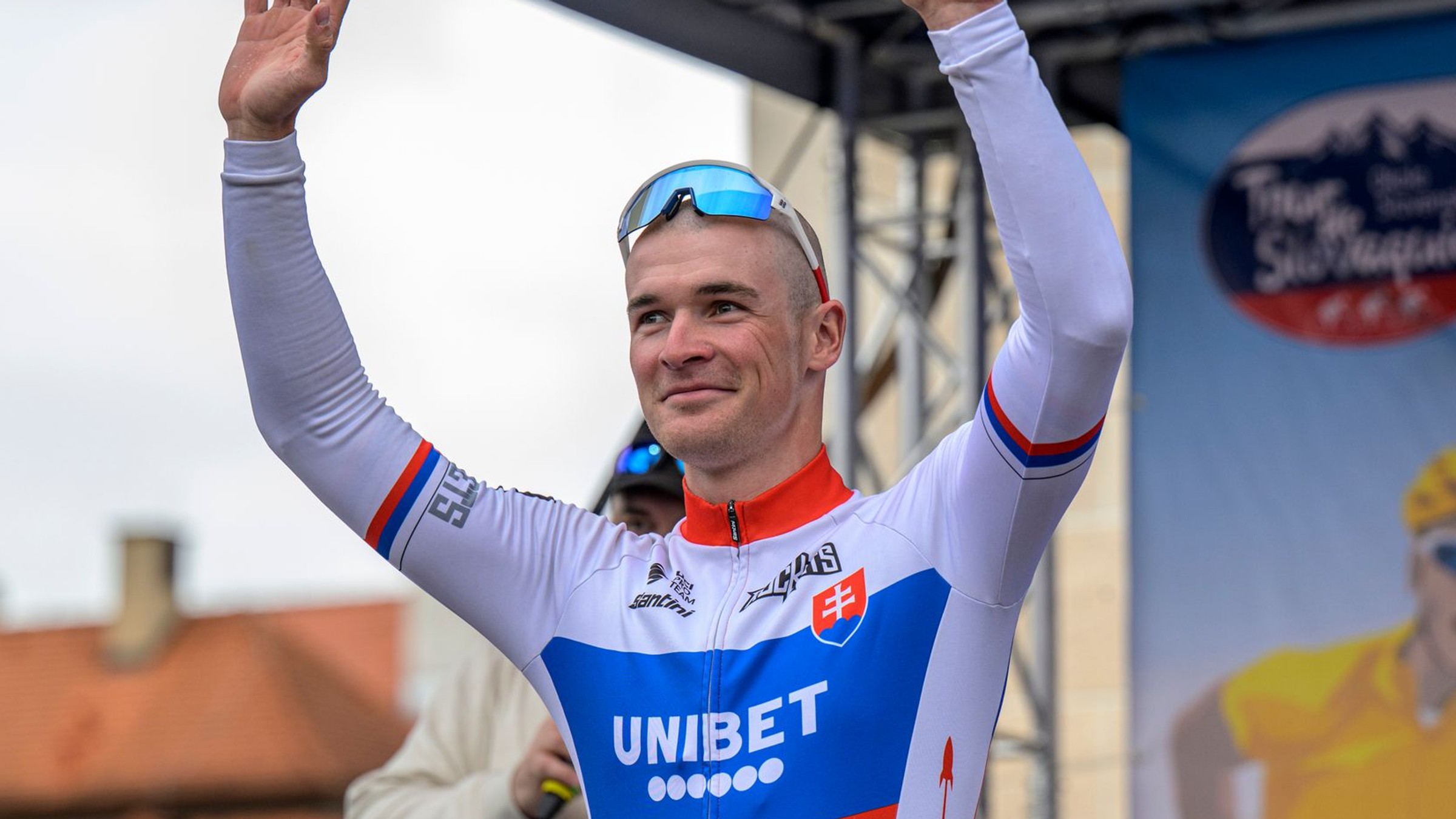 Slovenský pretekár Lukáš Kubiš z tímu Unibet Tietema Rockets.