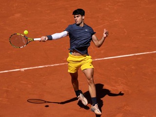 Španielsky tenista Carlos Alcaraz na Roland Garros.