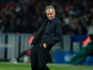 Tréner PSG Luis Enrique.