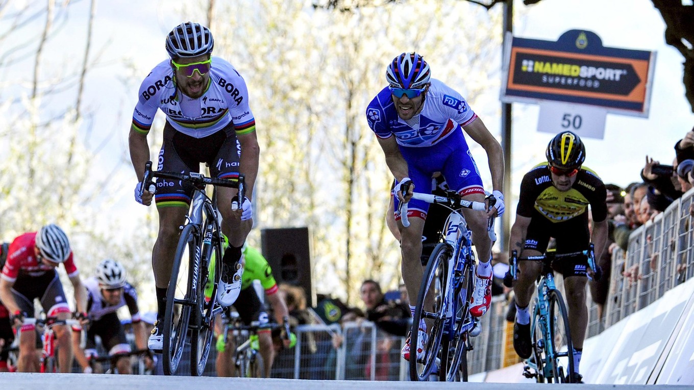 Slovenský cyklista Peter Sagan zvíťazil v 5. etape pretekov Tirreno - Adriatico 2017.