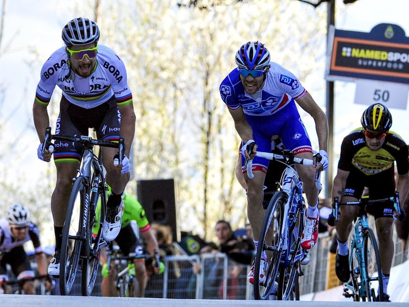 Slovenský cyklista Peter Sagan zvíťazil v 5. etape pretekov Tirreno - Adriatico 2017.