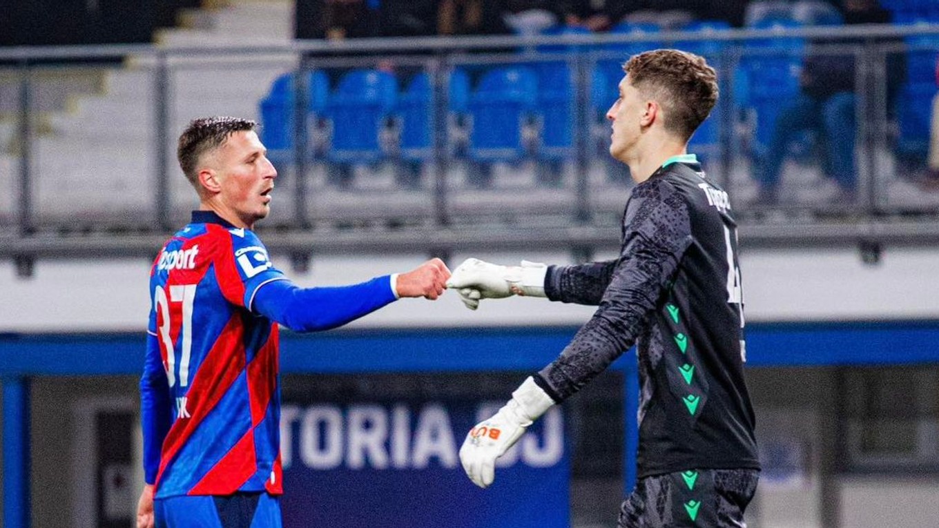 Futbalisti FC Viktoria Plzeň.