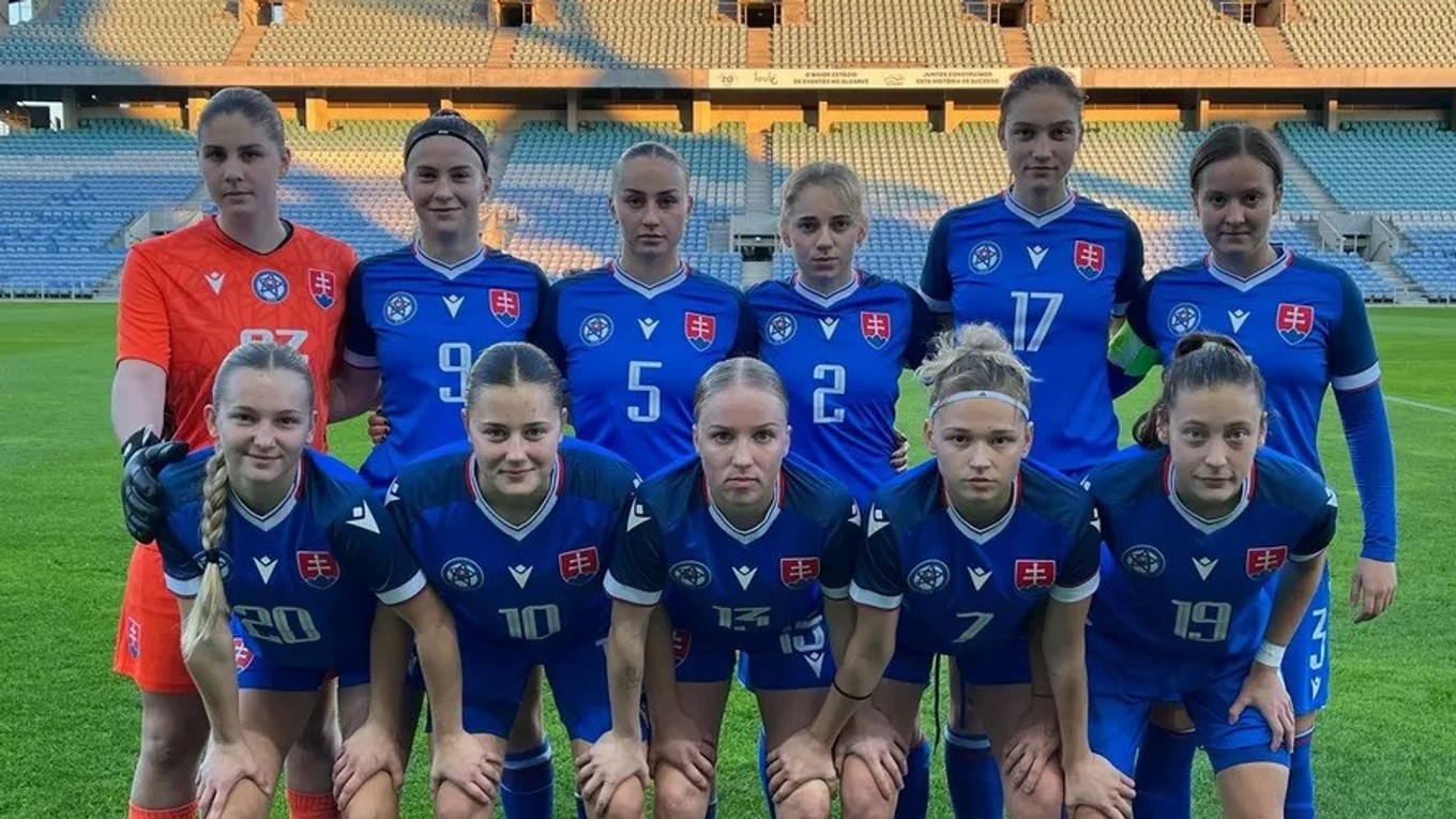 Slovenské futbalistky do 19 rokov.