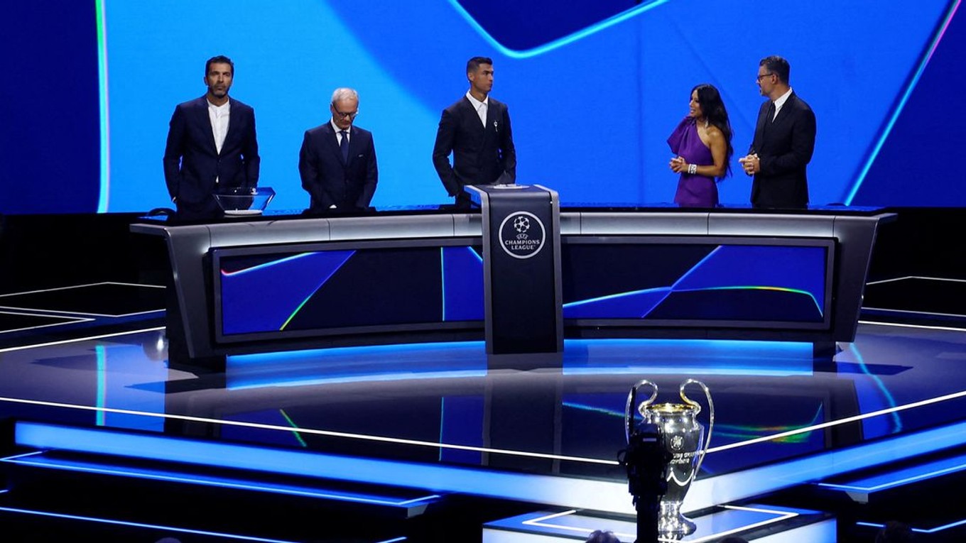 Žreb hlavnej fázy Ligy majstrov v Monaku.