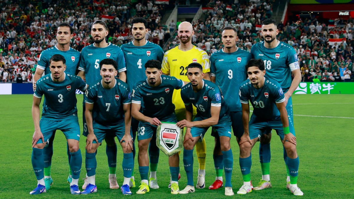Futbalisti Iraku.