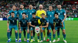 Futbalisti Iraku.