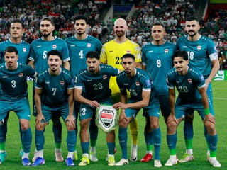 Futbalisti Iraku.