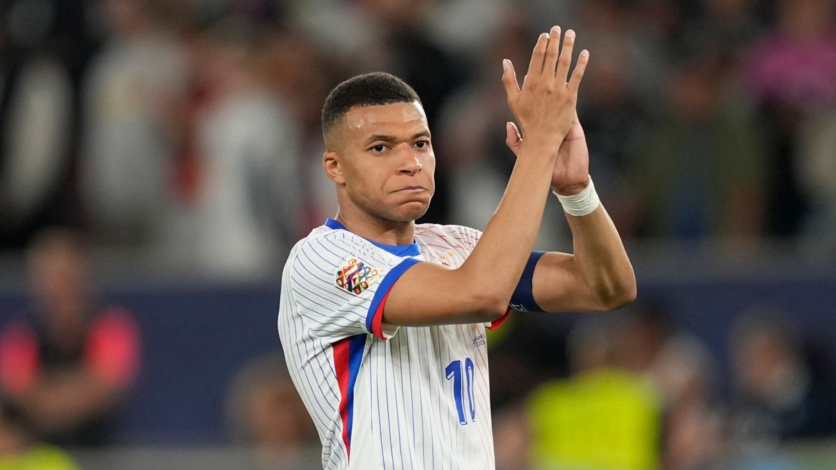 Francúzsky futbalista Kylian Mbappé.
