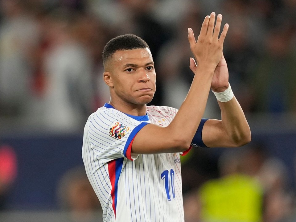 Francúzsky futbalista Kylian Mbappé.
