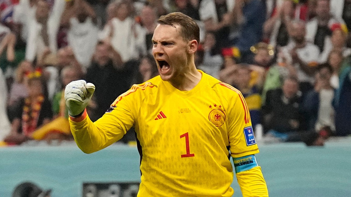 Nemecký brankár Manuel Neuer.