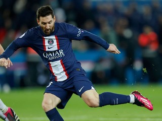 Lionel Messi v drese PSG. 