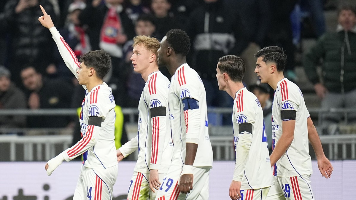 Futbalisti Olympique Lyon.