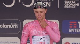 Slovenský cyklista Matthias Schwarzbacher.