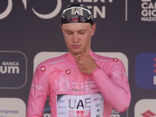 Slovenský cyklista Matthias Schwarzbacher.