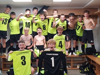Futbalisti FC Baník Prievidza U13.