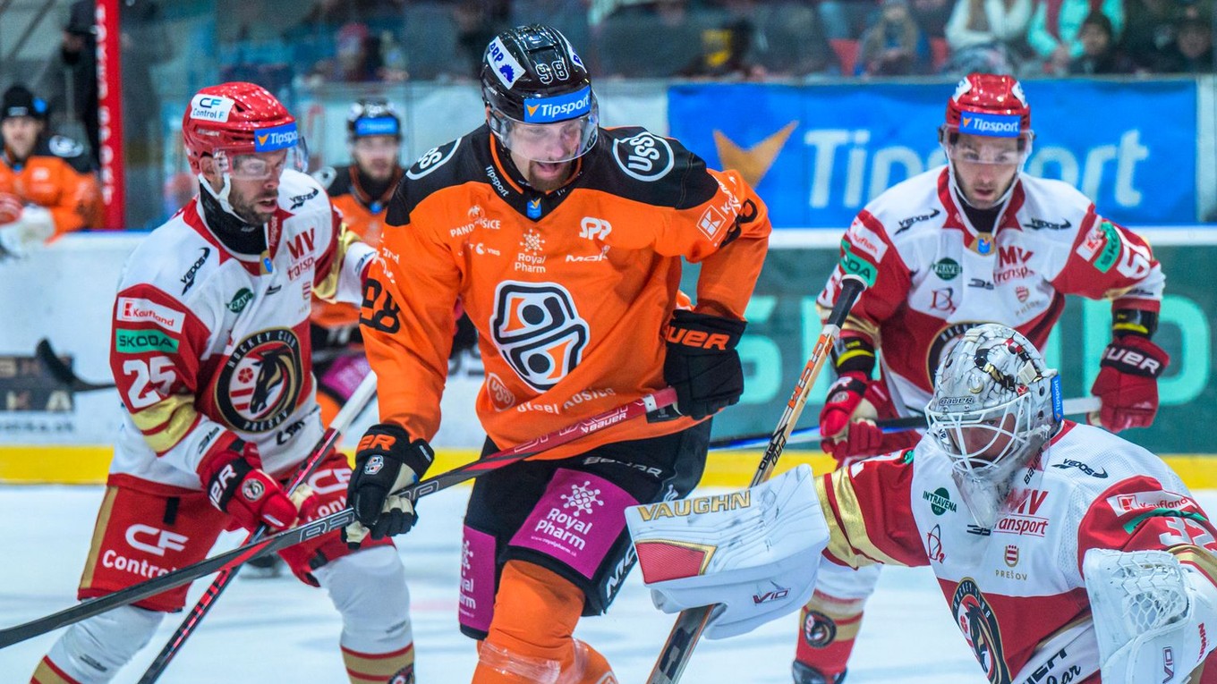 Na snímke Ján Blaško v drese Košic.