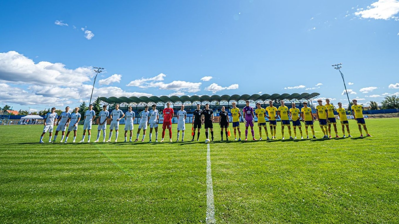 momentka zo zápasu FC Lokomotíva Košice - FC Košice

