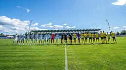 momentka zo zápasu FC Lokomotíva Košice - FC Košice
