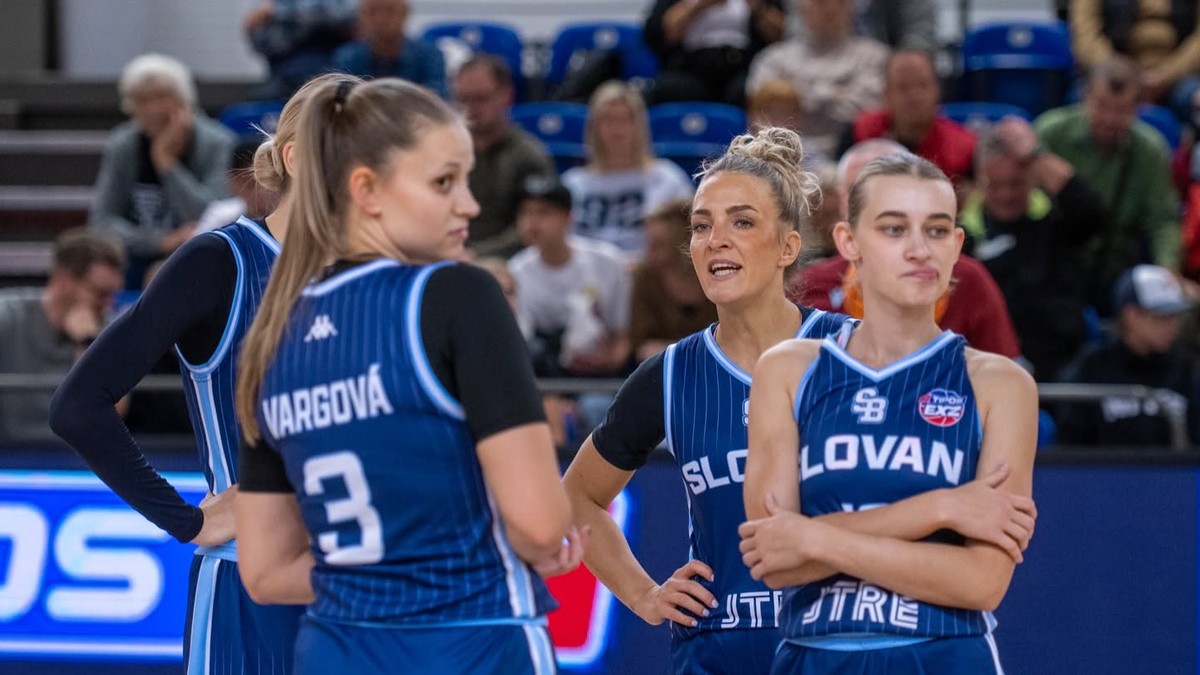 Basketbalistky WBC Slovan Bratislava.