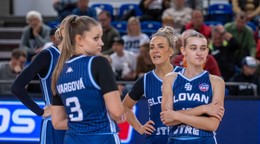 Basketbalistky WBC Slovan Bratislava.