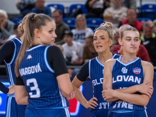 Basketbalistky WBC Slovan Bratislava.