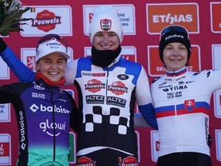 Viktória Chladoňová skončila tretia v kategórii U23 v pretekoch SP v cyklokrose.