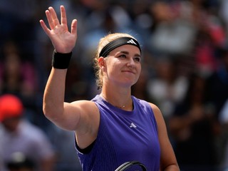 Česká tenistka Karolína Muchová počas US Open 2024.