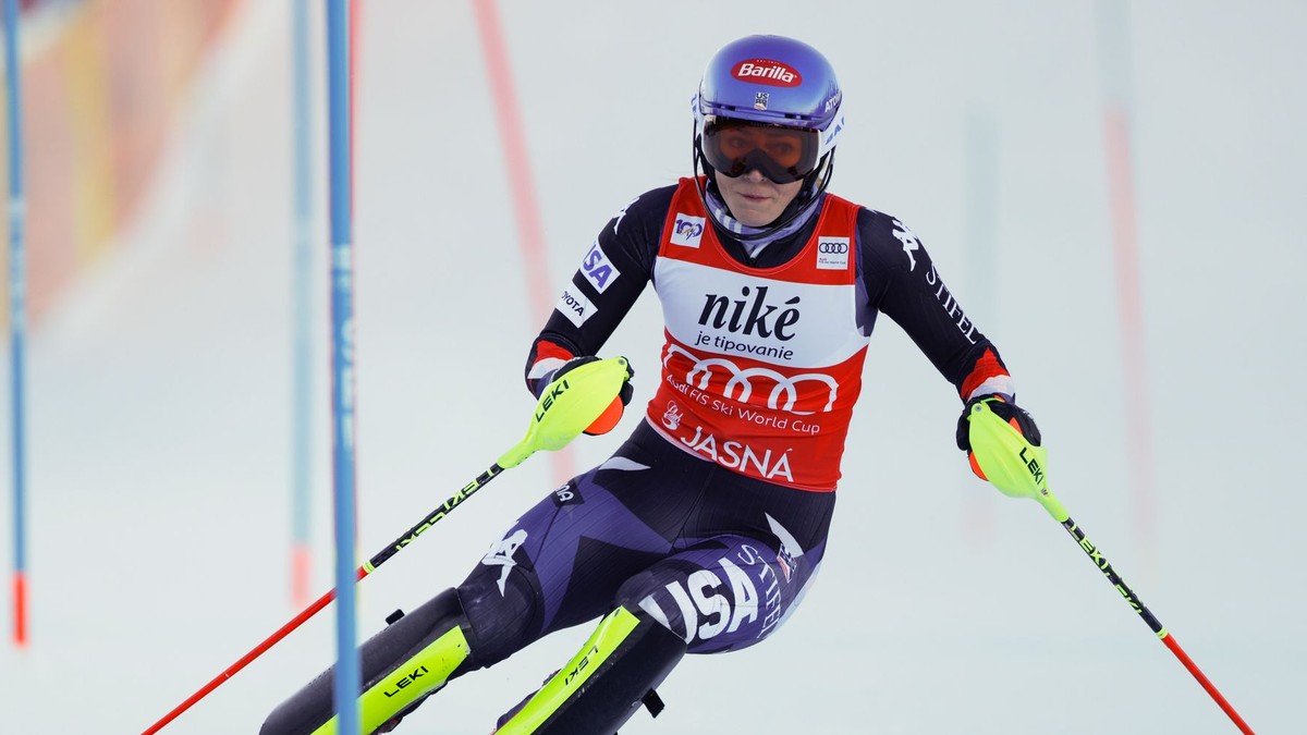 Shiffrin confirmed that her path in Levi fits. Dubovská had problems in the lower part