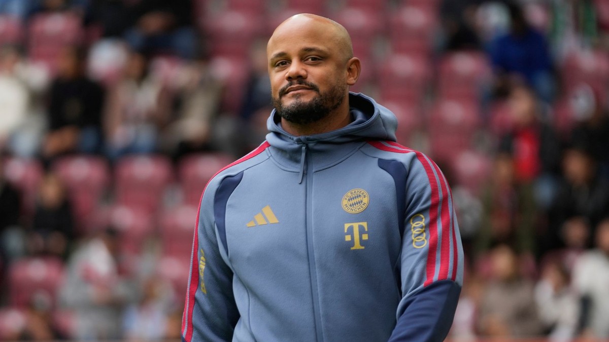 Tréner futbalistov Bayernu Mníchov Vincent Kompany.