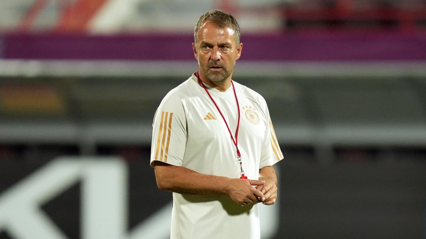 Odvolaný tréner Nemecka Hansi Flick.