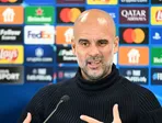 Tréner Manchesteru City Pep Guardiola.