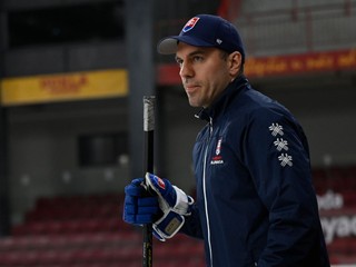 Asistent trénera slovenskej hokejovej reprezentácie Peter Frühauf.