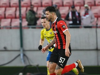Michal Ďuriš v drese Spartaka Trnava.
