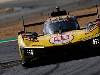 Robert Kubica na Ferrari tímu AF Corse.