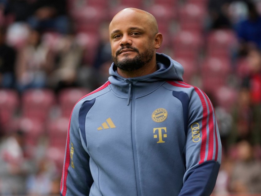 Tréner futbalistov Bayernu Mníchov Vincent Kompany.