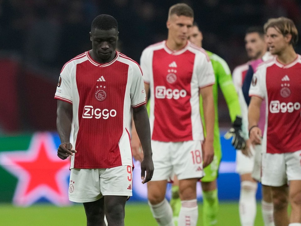 Futbalisti Ajaxu Amsterdam.