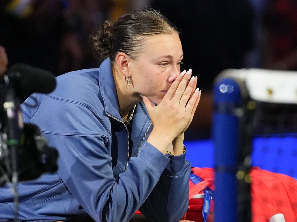 Americká tenistka Amanda Anisimovová.