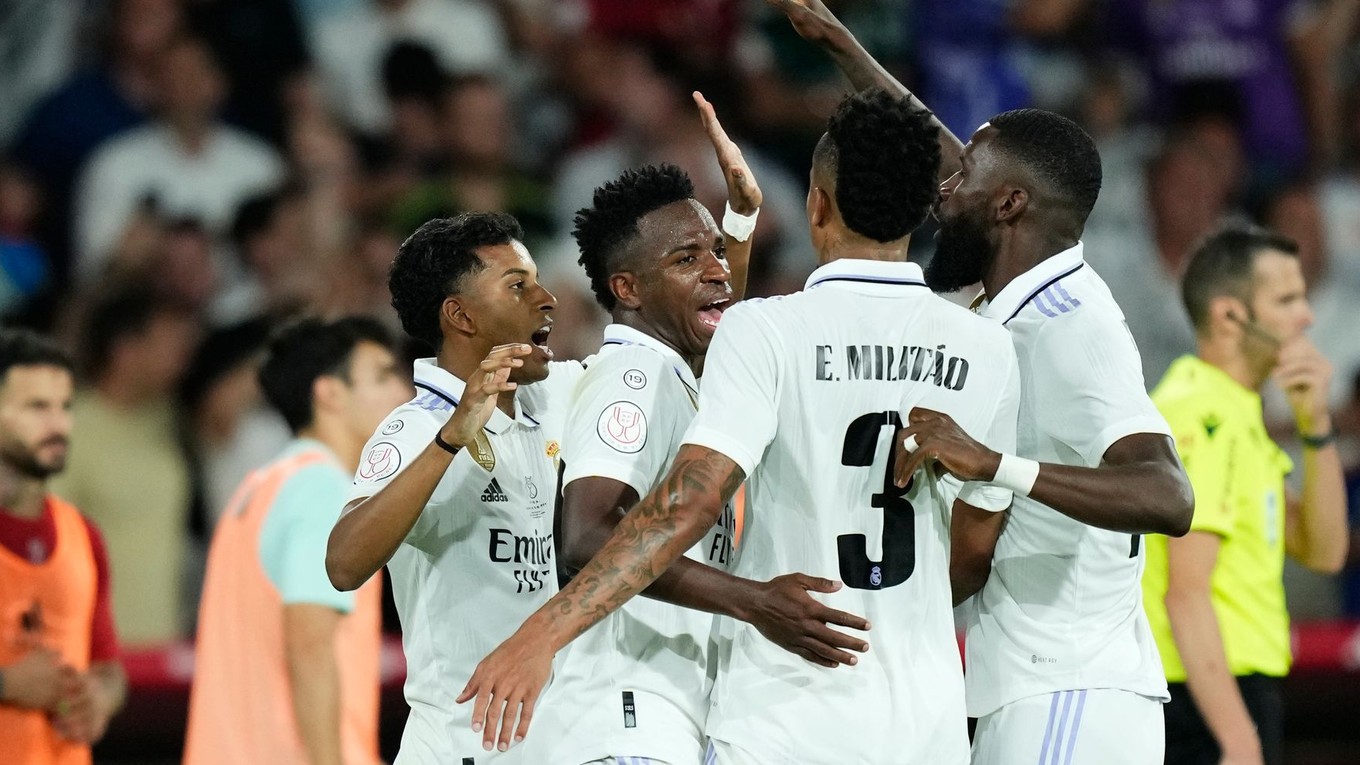 Futbalisti Realu Madrid sa tešia z triumfu v Copa del Rey. 