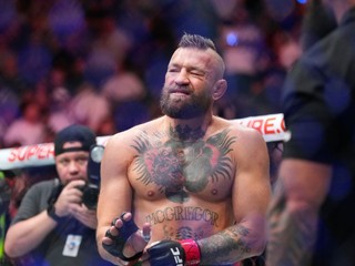 Conor McGregor po prehre s Maxom Hollowayom.