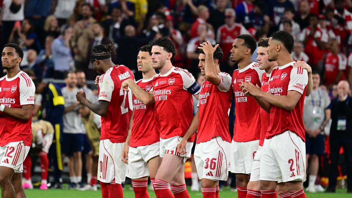 Futbalisti Arsenalu.
