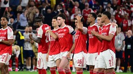 Futbalisti Arsenalu.