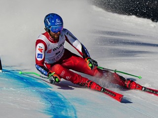 Rakúsky lyžiar Marco Schwarz.