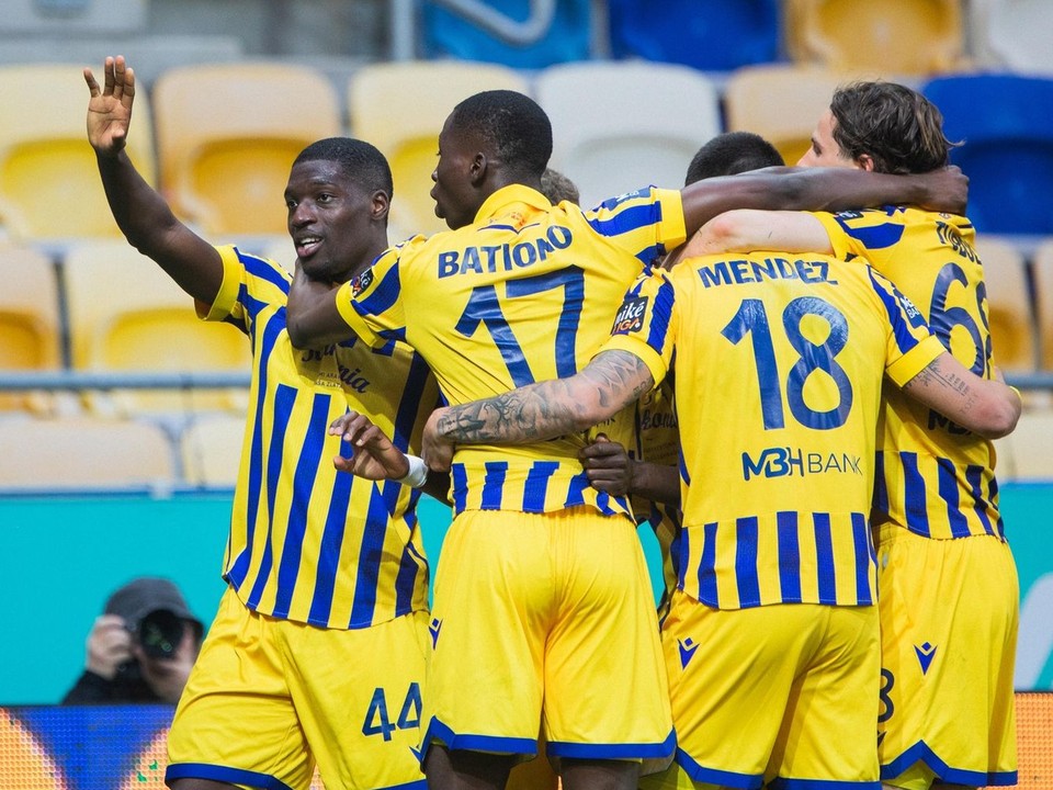 Hráči FC DAC 1904 Dunajská Streda.