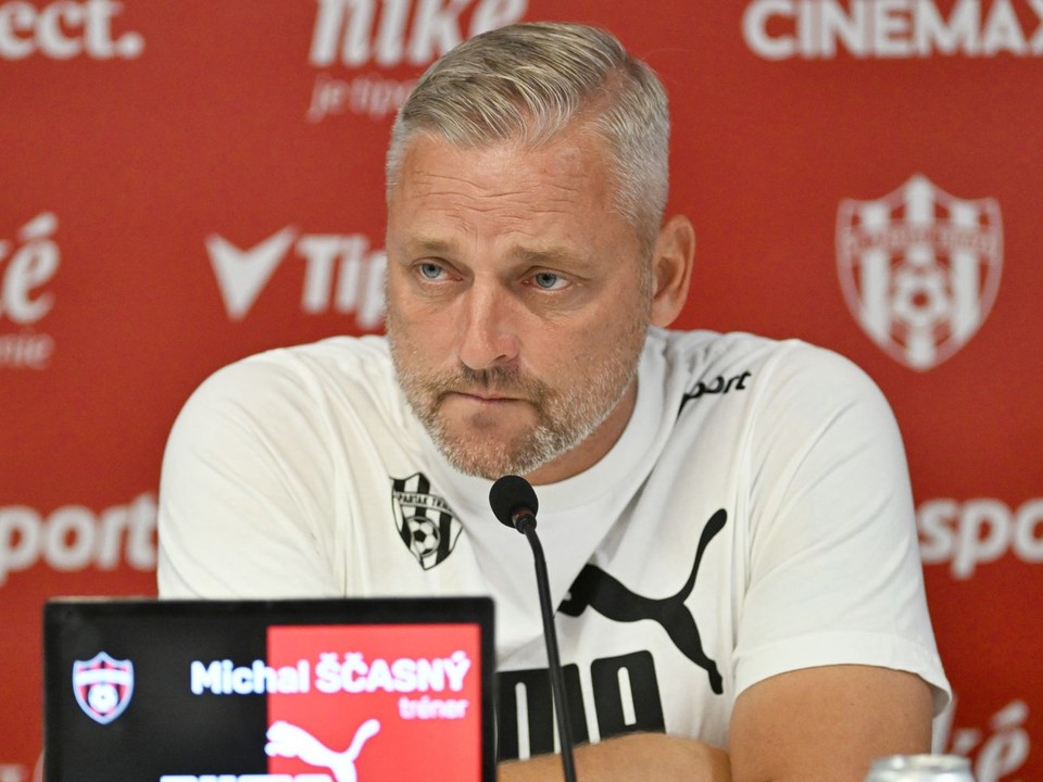Michal Ščasný v pozícii hlavného trénera FC Spartak Trnava. 