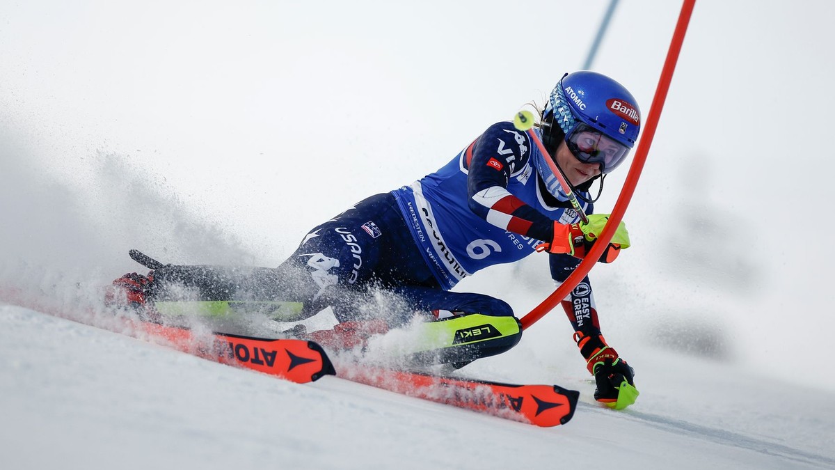 ONLINE: Slalom žien dnes v stredisku Courchevel 2025 - 2. kolo. Mikaela Shiffrinová sa vrátila po zranení.