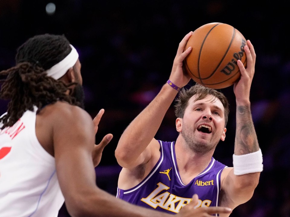 Luka Dončič v drese Lakers