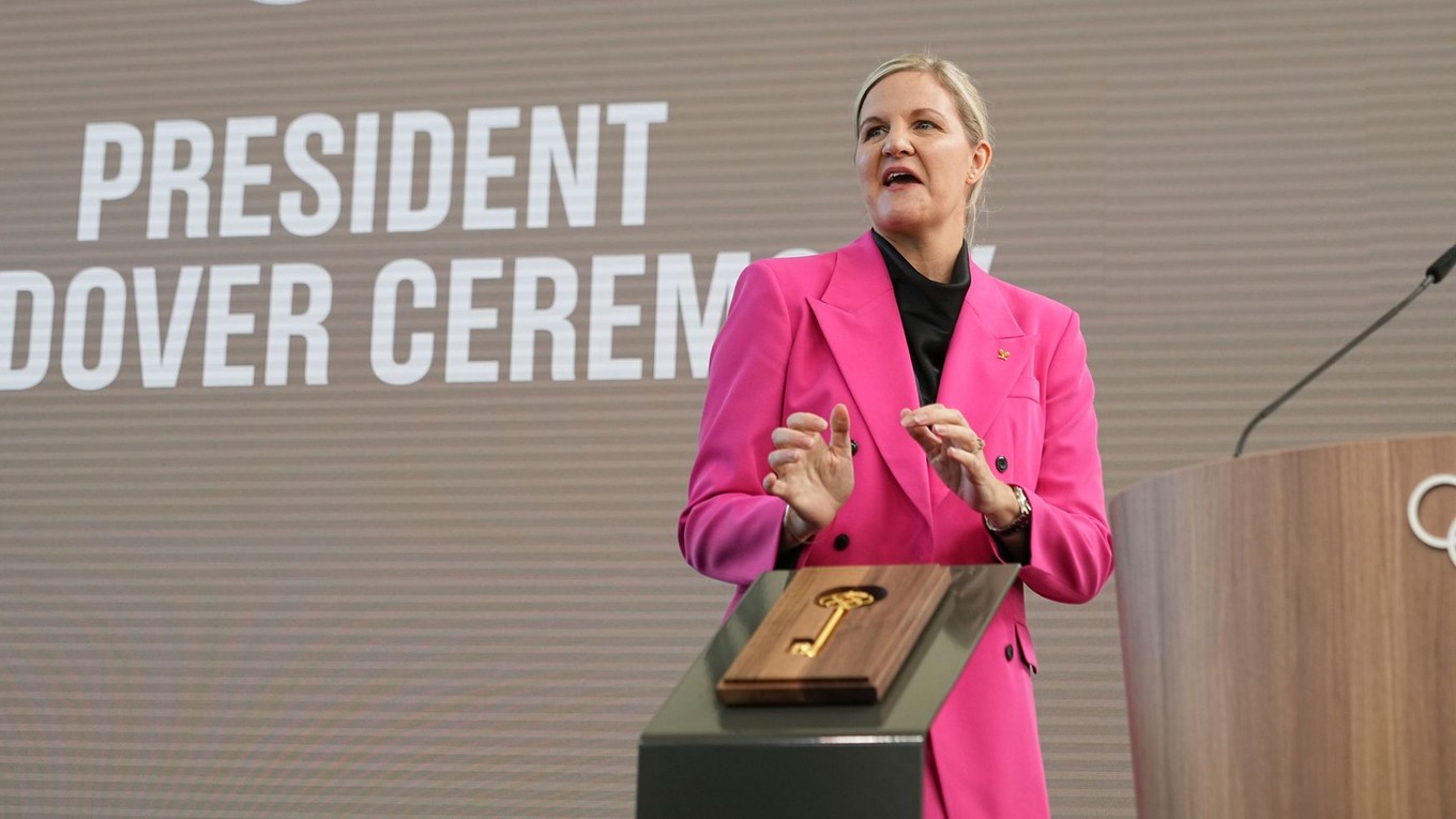 Nová prezidentka MOV Kirsty Coventryová.