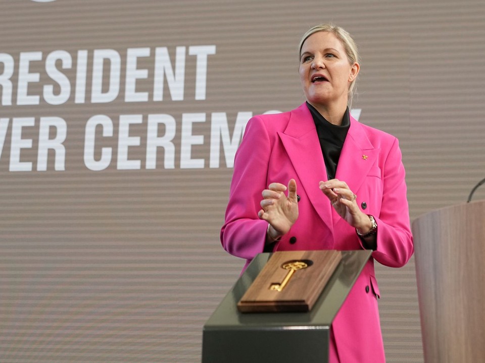 Nová prezidentka MOV Kirsty Coventryová.